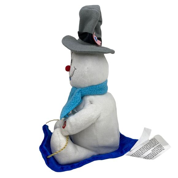 Frosty The Snowman Motorized Plush on Sled TM & Warner Bros & Classic Media - Picture 4 of 7